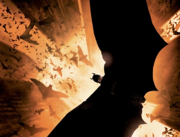 Poster for the movie "Batman Begins"