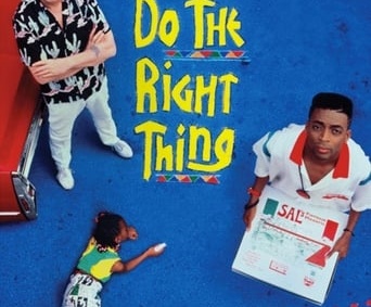 Poster for the movie "Do the Right Thing"