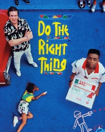 Poster for the movie "Do the Right Thing"