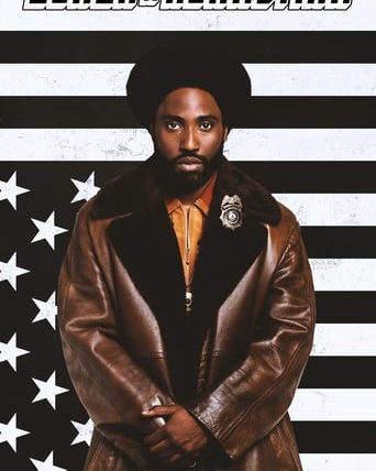 Poster for the movie "BlacKkKlansman"