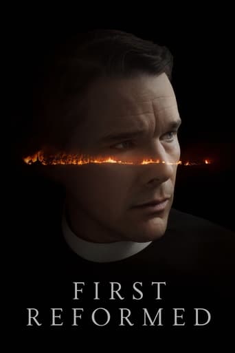 Poster for the movie "First Reformed"