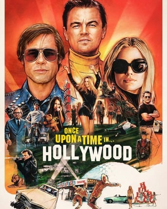 Poster for the movie "Once Upon a Time… in Hollywood"