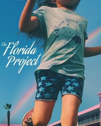 Poster for the movie "The Florida Project"