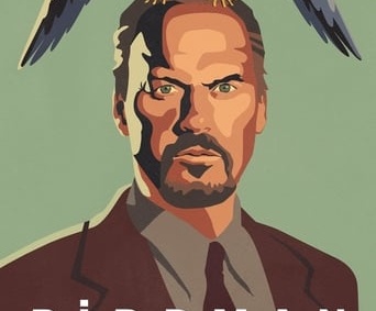 Poster for the movie "Birdman or (The Unexpected Virtue of Ignorance)"