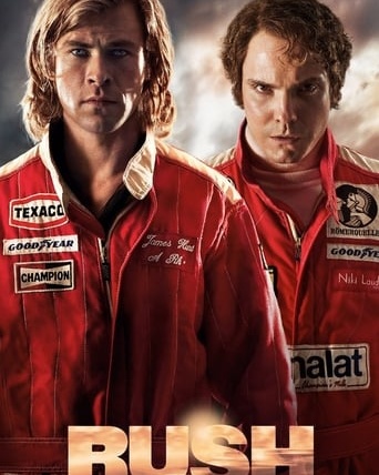 Poster for the movie "Rush"