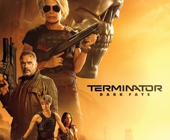 Poster for the movie "Terminator: Dark Fate"