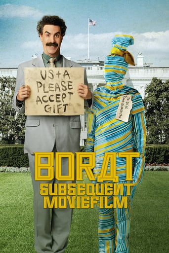 Poster for the movie "Borat Subsequent Moviefilm"