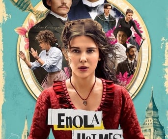 Poster for the movie "Enola Holmes"